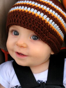 Love those baby blues!