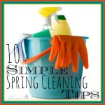 spring cleaning tips