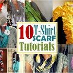 t shirt scarf tutorials