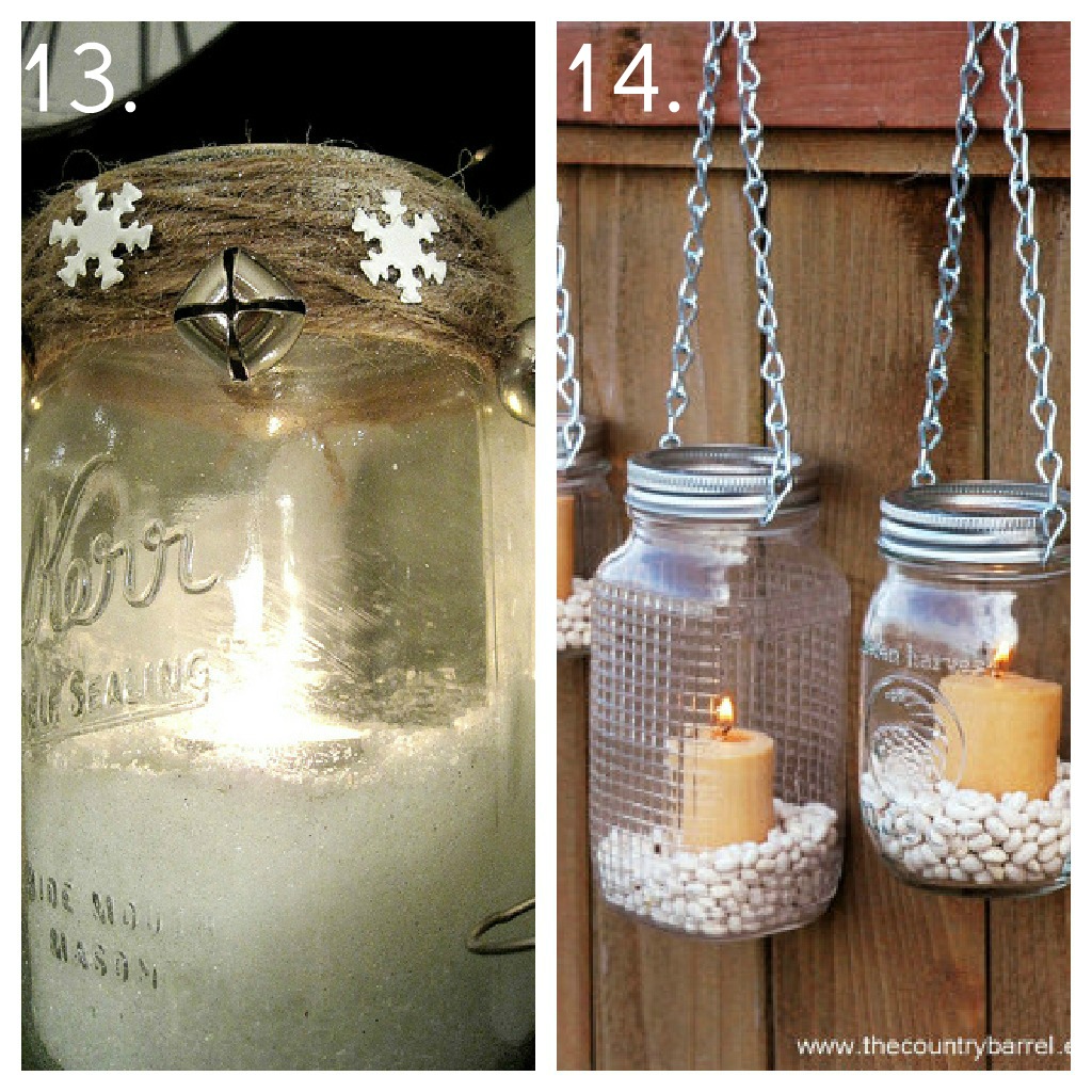 23 Mason Jar Ideas, Mason Jar Decor, Mason Jar Candles ...