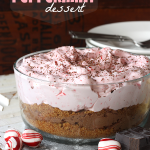 chocolate peppermint dessert