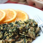 spinach sausage