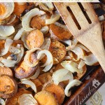 roasted sweet potatoes