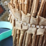 Easy DIY Gold Twig Candle Holder | MyBlessedLife.net