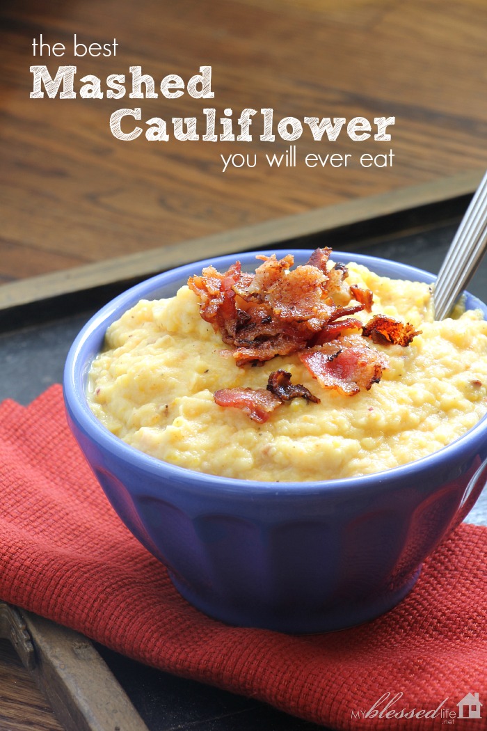 the best mashed cauliflower you will ever eat