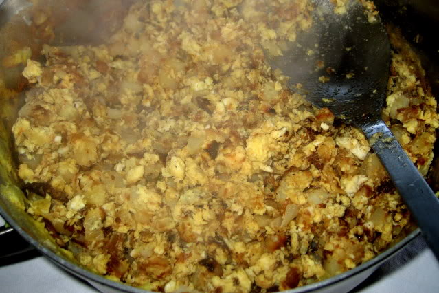 Potatoes, Onions and Eggs