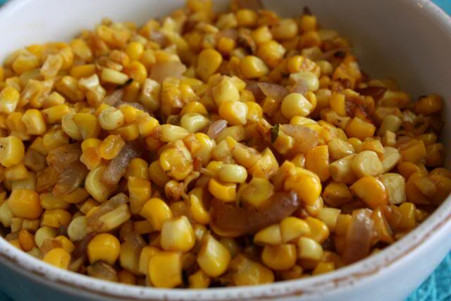Pan Roasted Corn