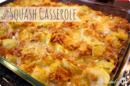 Easy Squash Casserole