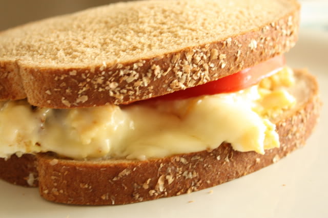 Quick and Easy Egg Sandwich!