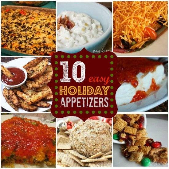 Appetizers Collage