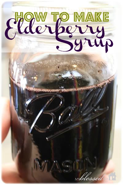 How To Make Elderberry Syrup