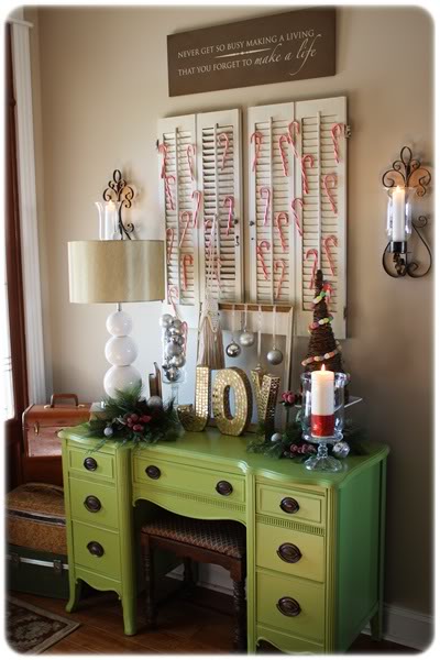 A Collected Christmas Foyer – Just My Style