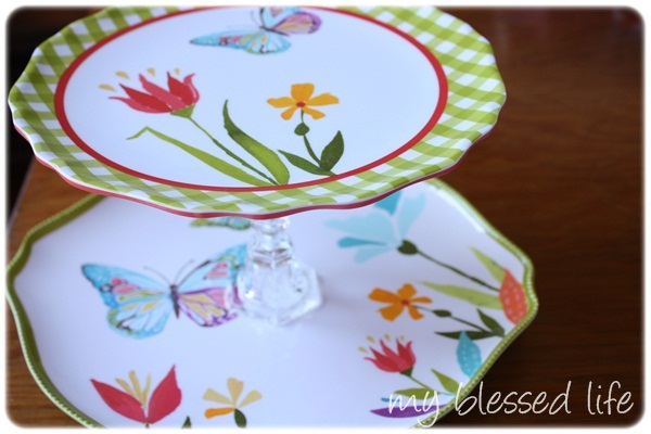 DIY Tiered Plate Stand {Tutorial}