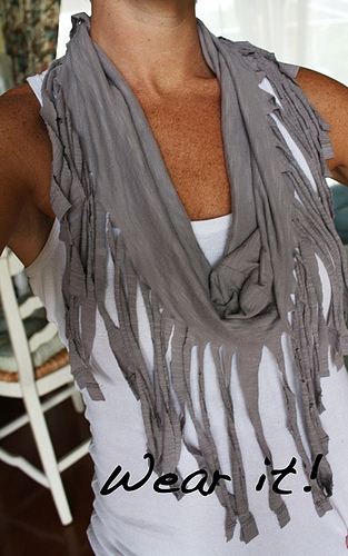 T Shirt Scarf 7