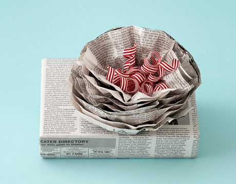 Vintage Newspaper Gift Wrap