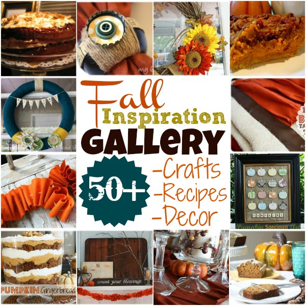 Fall Inspiration Gallery {Crafts, Recipes, Decor}