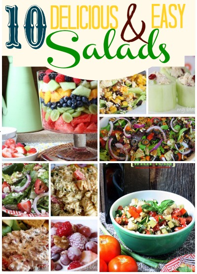 10 Delicious & Easy Salads | MyBlessedLife.net