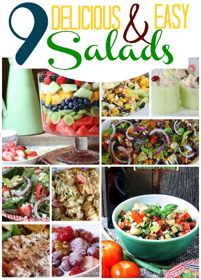 10 Delicious & Easy Salads