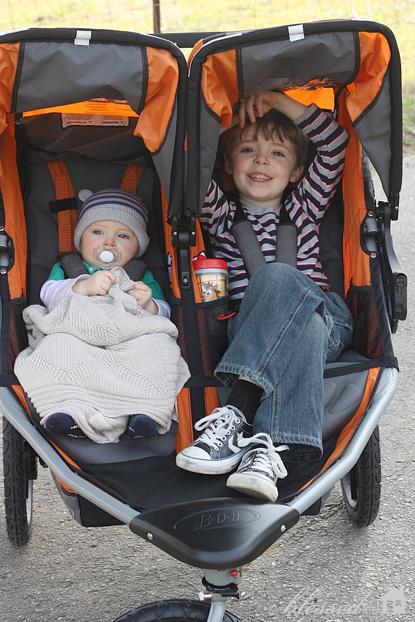 double stroller for tall child