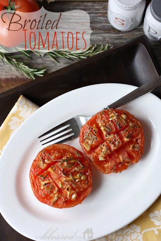 broiled tomatoes
