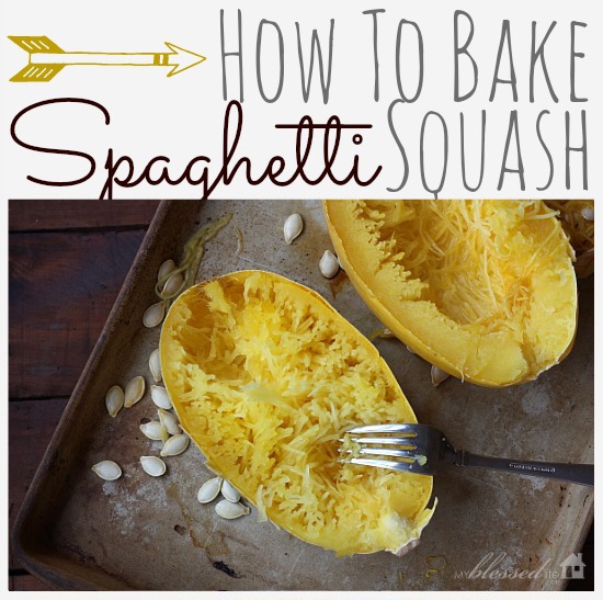 Spaghetti Squash {Easy How-To}