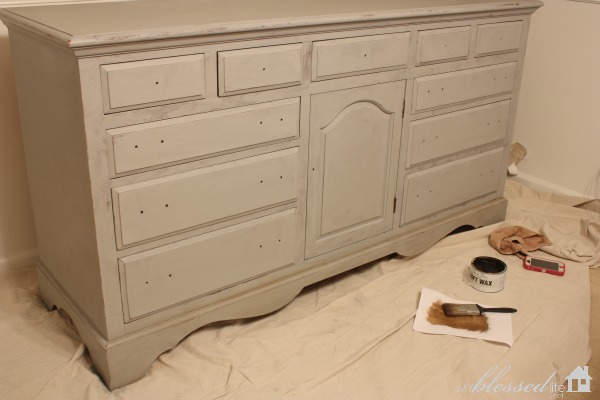 Thrifted Dresser Turned Buffet Makeover, How To Turn A Dresser Into Dining Room Buffet