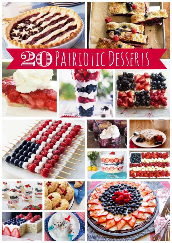 20 4th of July Dessert Recipes