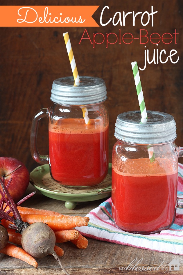 Carrot Juice | Carrot Apple-Beet Juice