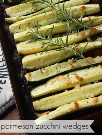 Parmesan Zucchini Wedges | MyBlessedLife.net