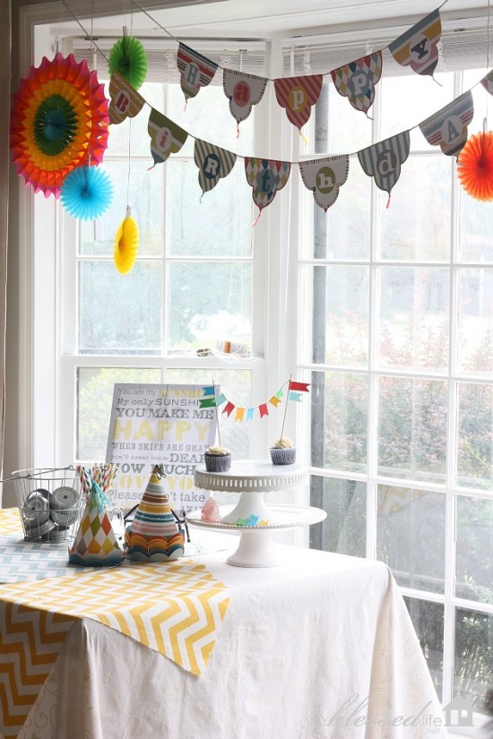 Colorful And Easy Birthday Party | MyBlessedLife.net