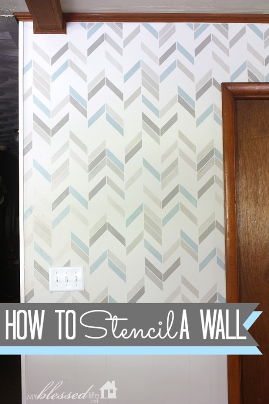 How To Stencil A Wall