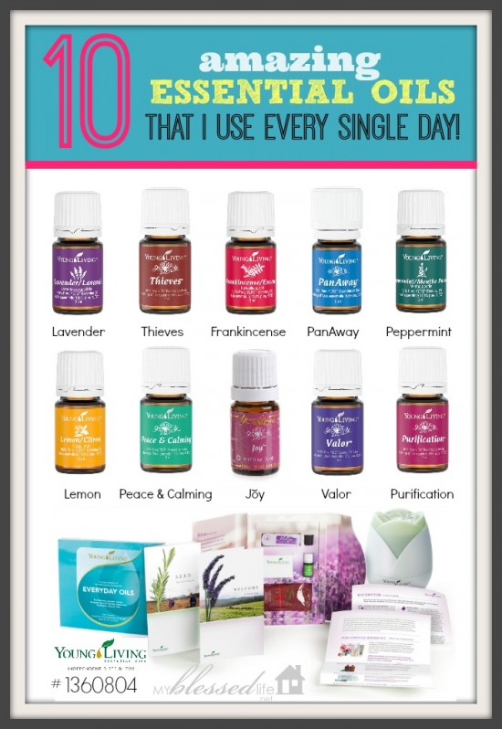 10 Essential Oils I Use Every Day