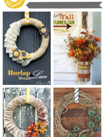 5 Fall Ways To Decorate Your Fall Door | MyBlessedLife.net