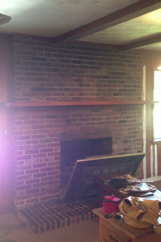Fireplace Makeover 2