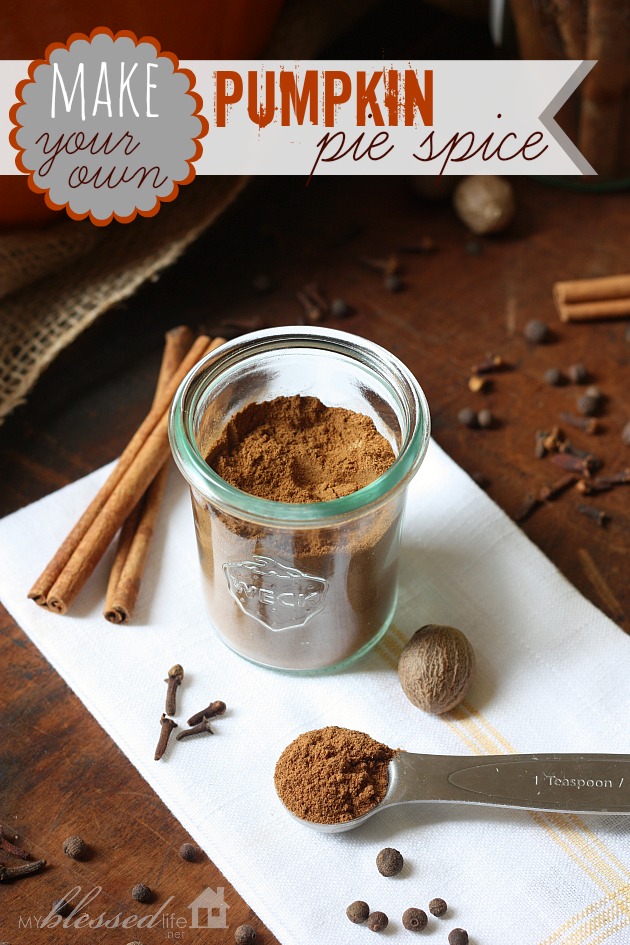 Make Your Own Pumpkin Pie Spice | MyBlessedLife.net