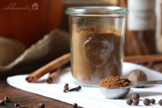 Make Your Own Pumpkin Pie Spice | MyBlessedLife.net