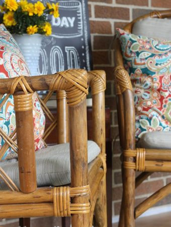 Beautiful $1 Bamboo Chairs | MyBlessedLife.net