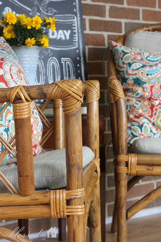 Bamboo Chairs | From Drab To Fab!