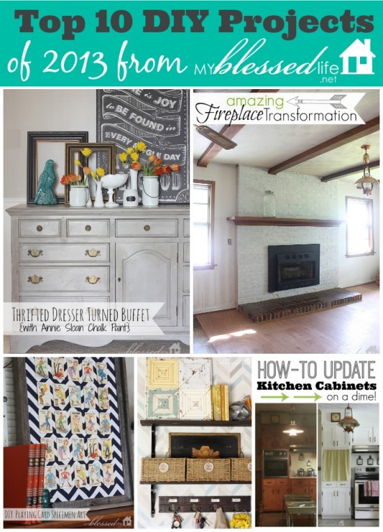 Top 10 DIY Projects 2013 | MyBlessedLife.net