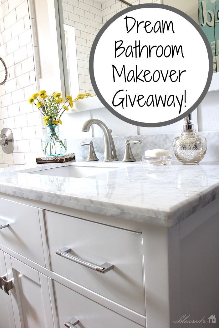 Dream Bathroom Makeover Giveaway | MyBlessedLife.net