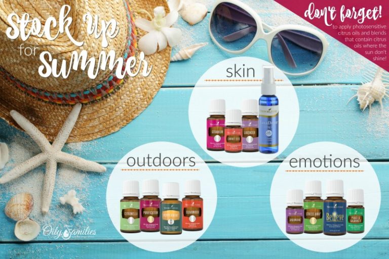 How to Use Essential Oils in the Summer