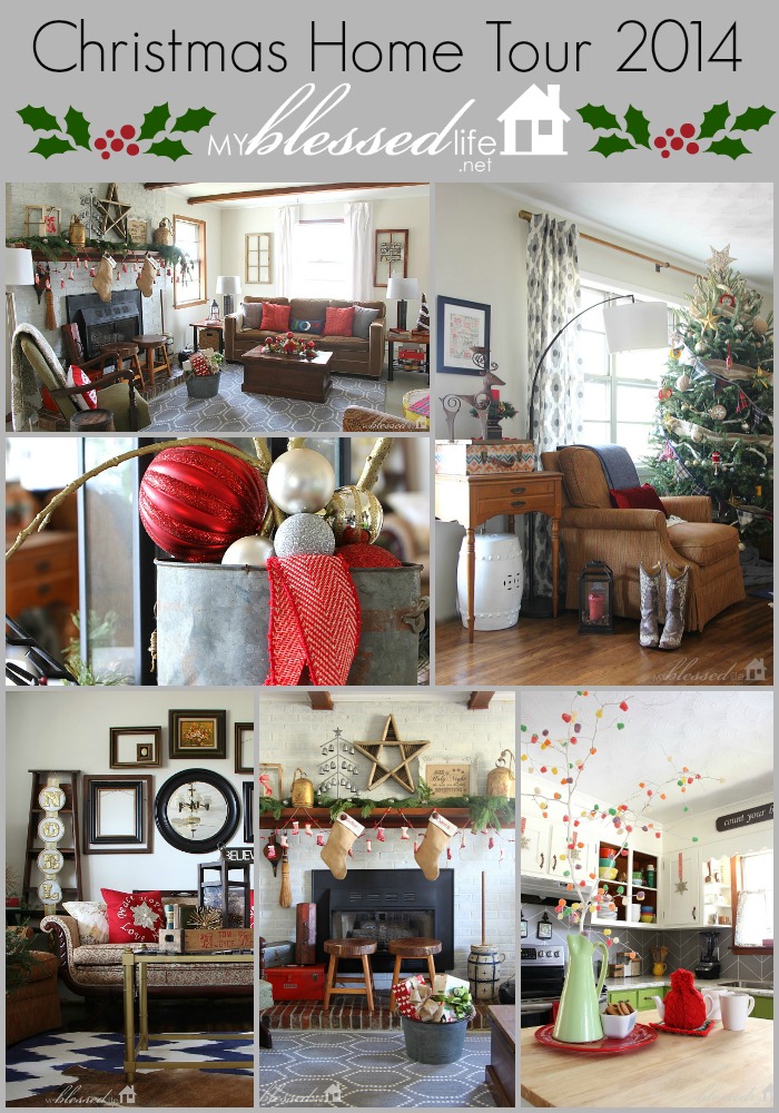 Christmas Home Tour 2014 | MyBlessedLife.net