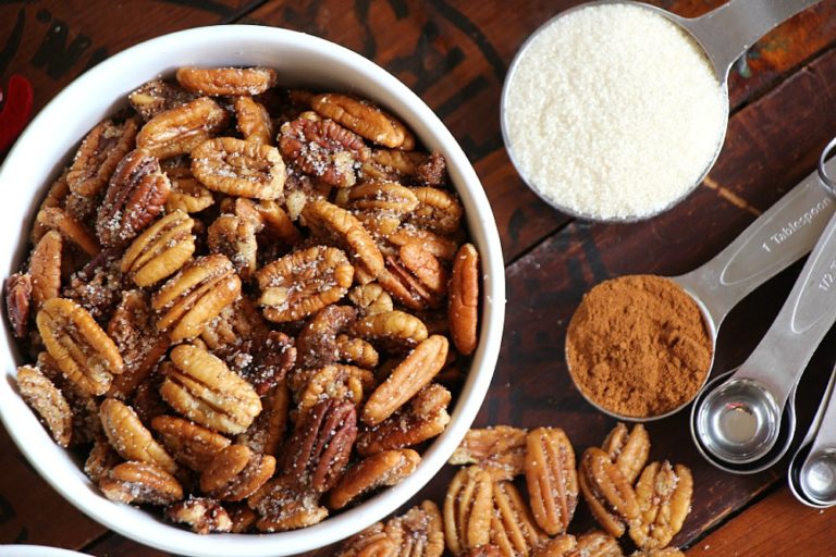 Easy Toasted Pecans | Sweet & Savory