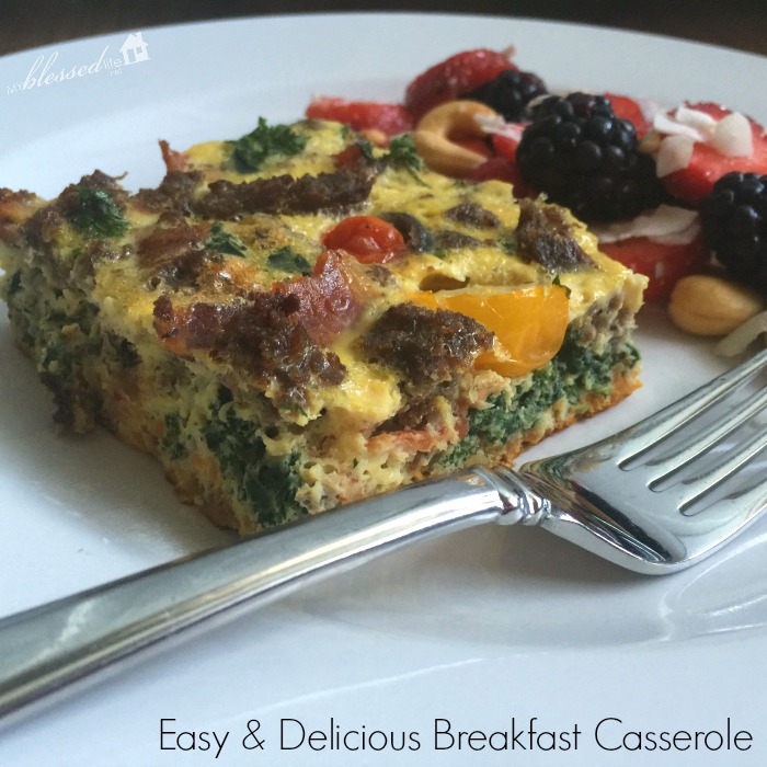 Easy Breakfast Casserole | MyBlessedLife.net