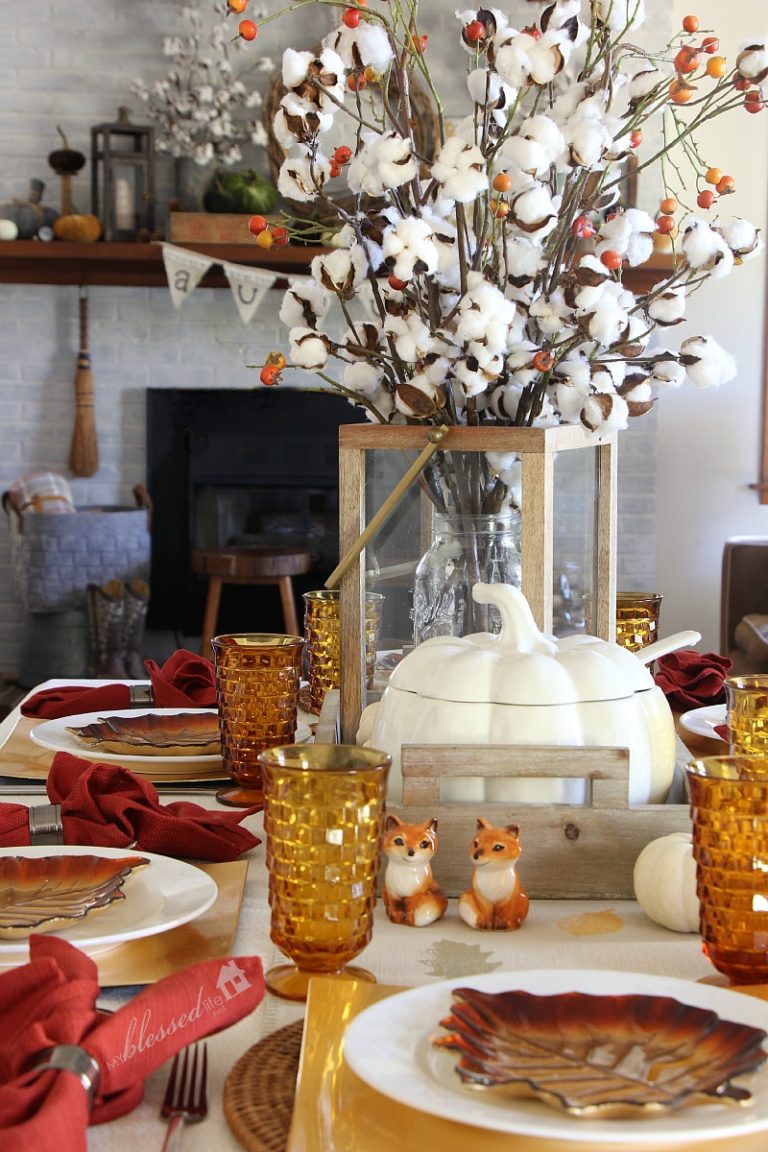 5 Simple Tips to Set A Fall Table