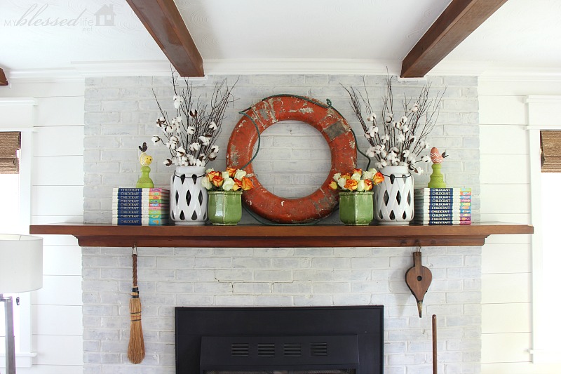 Summer Mantel 2016  |  MyBlessedLife.net