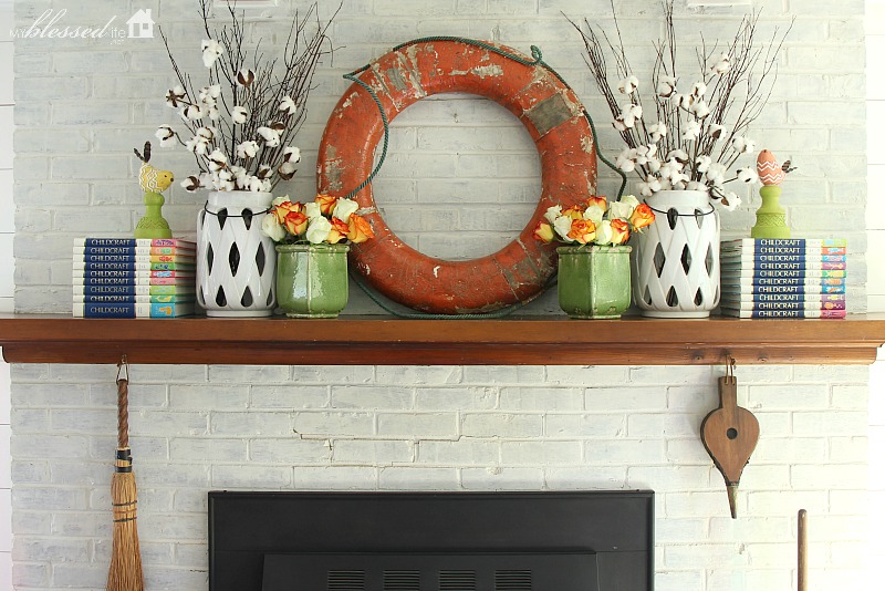 Summer Mantel 2016  |  MyBlessedLife.net